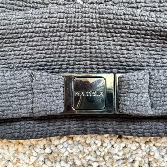 NWOT Marysia Swim Wide Santa Clara Bikini Top - Picture 3 of 9